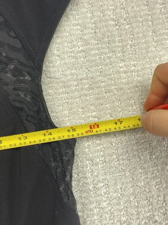 Joseph Ribkoff Midi Dress Black Sz 10 Asymmetrical Witchy Goth Avant-Garde - Picture 5 of 8